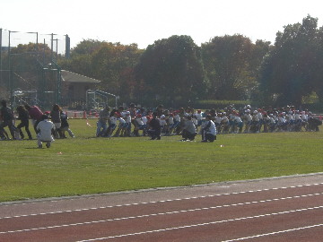 2010.11.6小学校運動会（綱引き）