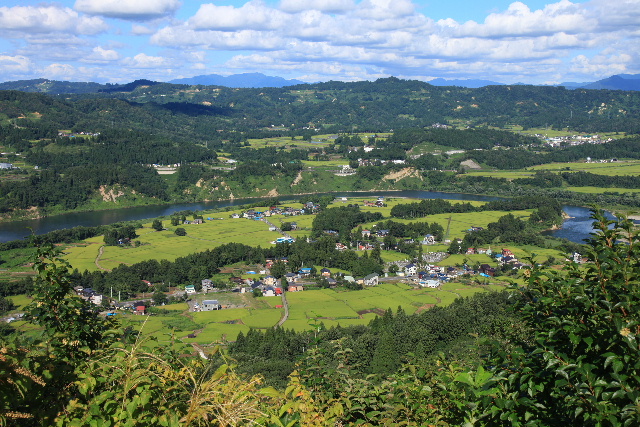 信濃川・守門岳　夏