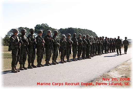 Marine Corps Recruit Depot, Parris Island, SC