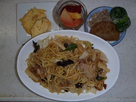 2011.09.28 主人の昼食