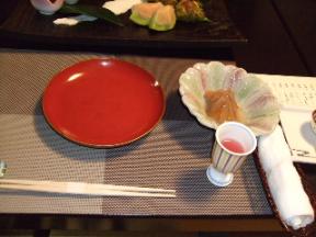 炭平　先付け　食前酢