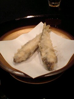 稚鮎の天麩羅