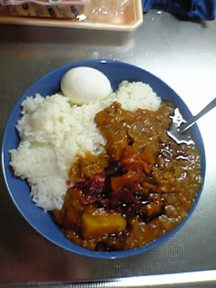 カレー出来上がり