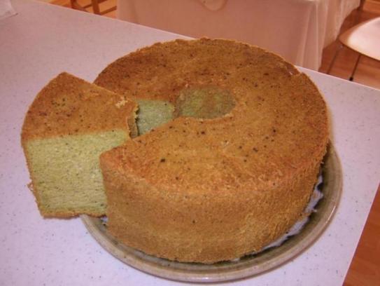 抹茶シフォンケーキ