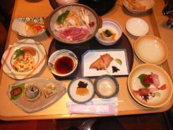 宿の基本夕食
