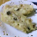 サツマイモとレーズンのケーキ失敗