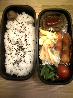 ぷに小３遠足弁当