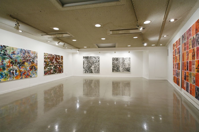 なびす画廊にて/個展2007