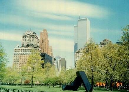Ｂａｔｔｅｒｙ公園から　ツインタワー