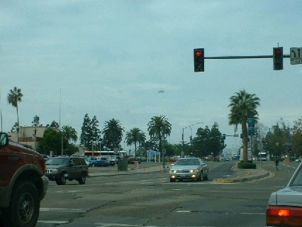空港からダウンタウンに向かう