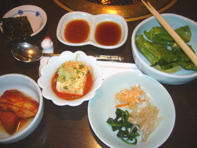 焼肉のランチ