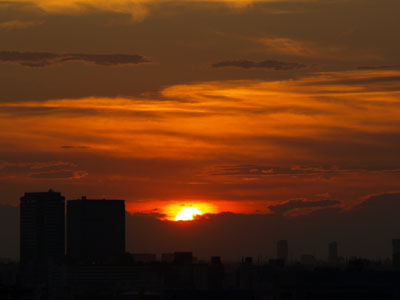 新宿夕焼け１１０６２４＿１