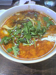 刀削麺＠東銀座・刀削麺園