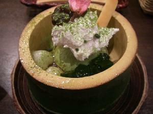 宇治抹茶パフェ