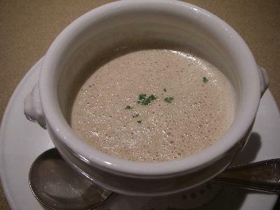 マッシュルームのポタージュ