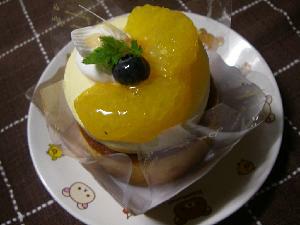 オレンジのタルト