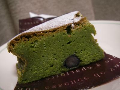 抹茶ケーキ
