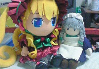 瀟洒な従者と記念撮影