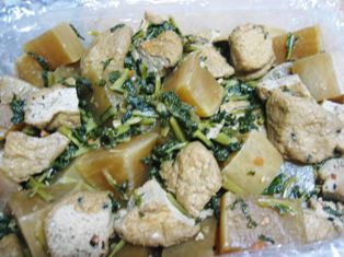 がんもと大根の含め煮