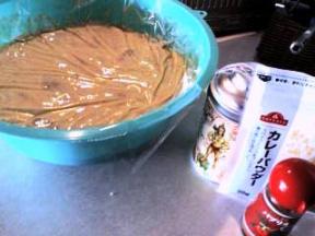 タンドリーチキンの下ごしらえ