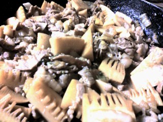 豚肉と筍の炒め物