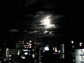 ももこン家上空　夜８時ごろ