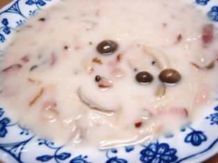 きのこクリームシチュー
