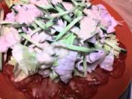 豚しゃぶサラダ・胡麻ドレッシング
