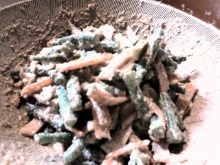 いんげんの胡麻ドレッシング和え