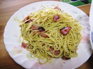 バジルスパゲティ