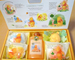 プーさんの石鹸セット