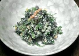 ホウレン草の白和え