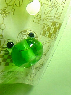 とんぼ玉　かえる♪