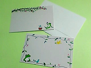 かえるの時間　カード