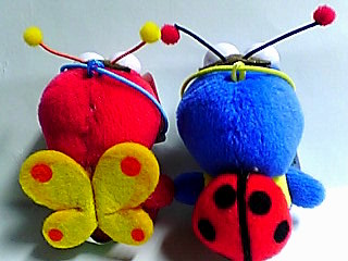 プチマスコット後ろ姿