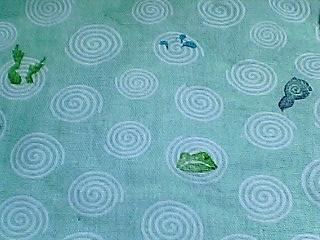 渦巻きてふきのアップ