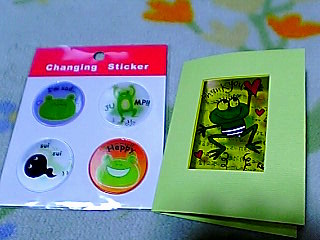 カードとシール