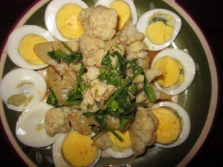 菜の花のサラダ