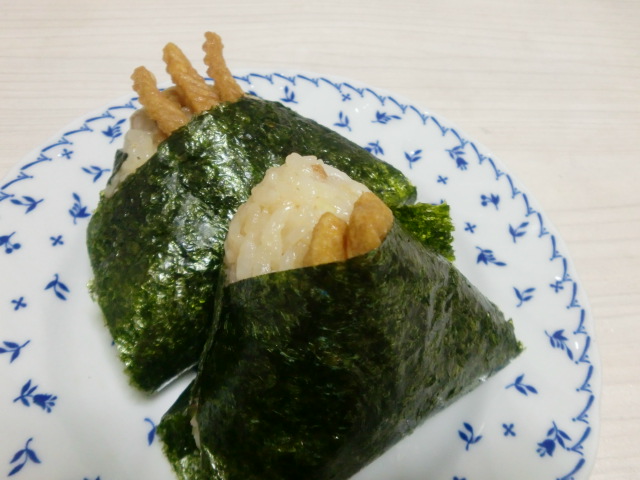 かっぱえびせん・天むす