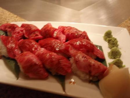 肉の寿司
