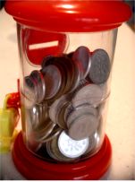 今回初企画！小銭は全部でいくら？