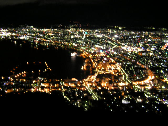 函館　夜景