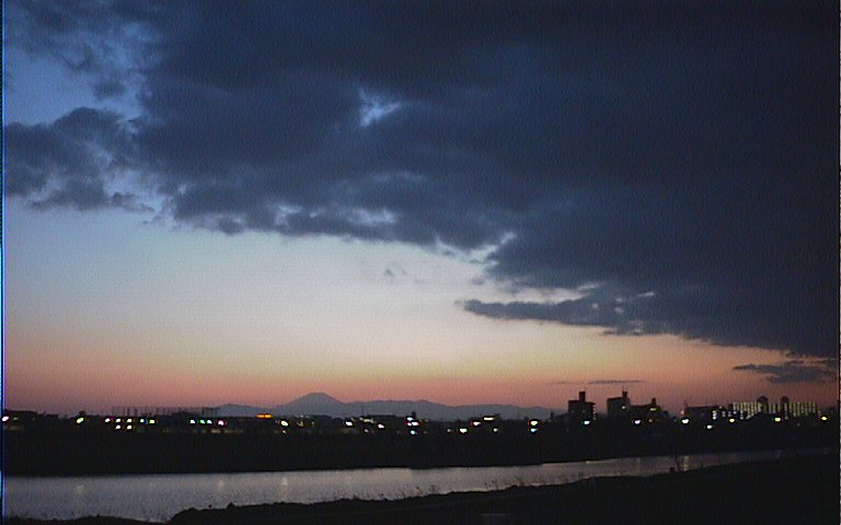 2005/3/19 ひさしぶりの夕暮れ