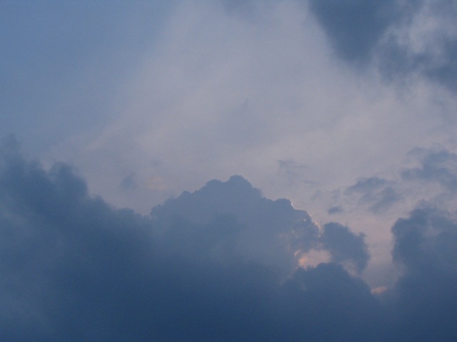 2005/9/4 夕暮れの空