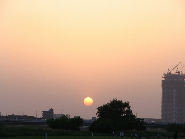 2007/5/26 18:34 黄砂の日