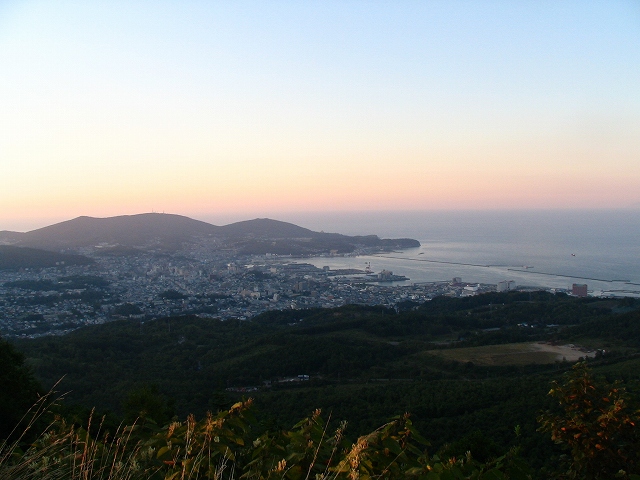 2007/9/1 17:59 キロロへ向かう途中からの小樽