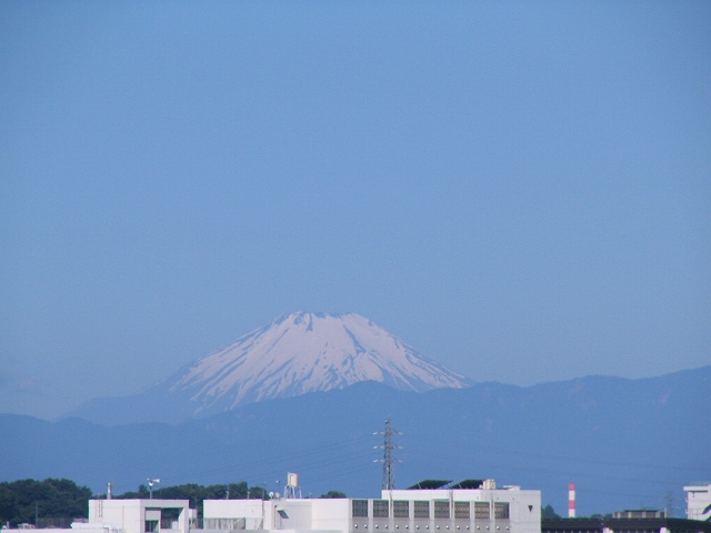 2007/6/16朝の富士