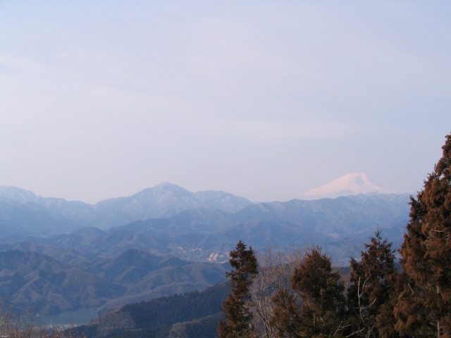 2008/3/2 景信山からの富士山