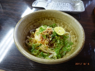 20110806小縣家しょうゆうどん２