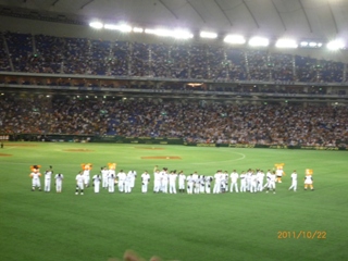 111022最終戦、セレモニー。